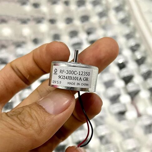 RF-300C-12350 RF-300CA Mini 24mm Round Spindle Motor D/V5.9V DC 3V-6V 7500RPM Precious Metal Brush 1Pcs in Kuwait