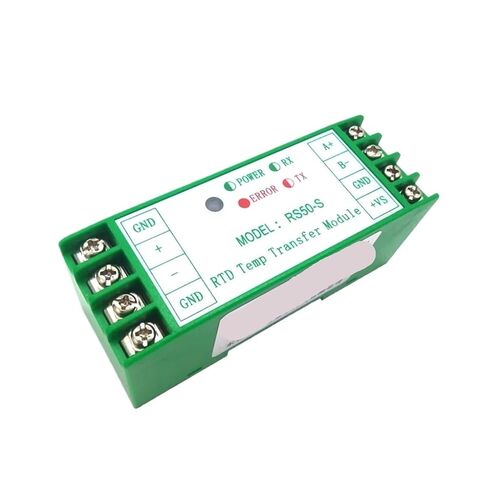 Industrial PT100/1000 RTD Temperature Transfer Module RS485 Isolation Modbus Anti-Interference in Kuwait
