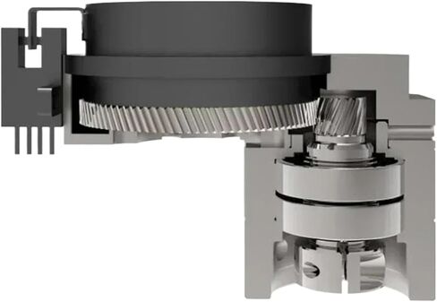 CNC Hollow Rotating Table Reducer Hollow Rotary Actuator Indexing Disc DD Motor Cam Indexer for Circular Positioning(ZCT85 9.525 for Step,0.209027777777778) in Kuwait
