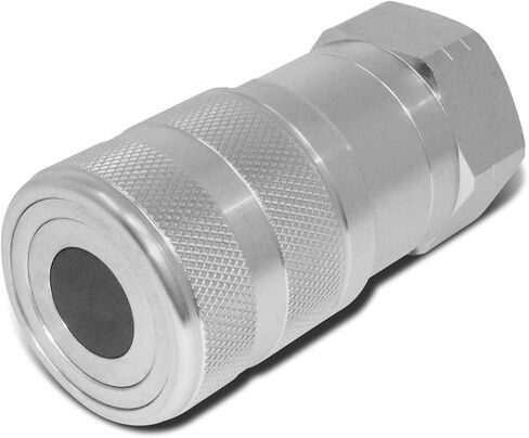 1 ″ قارنة توصيل أنثى ذات وجه مسطح عالي التدفق هيدروليكي سريع التوصيل ، 1 ″ NPT Thread in Kuwait