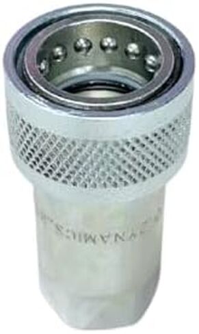 3/8" AG ISO 5675 Hydraulic Quick Connect Pioneer Style 3/8" NPT Thread, 1 set with orange dust caps included in Kuwait