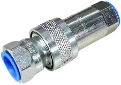 3/8" AG ISO 5675 Hydraulic Quick Connect Pioneer Style 3/8" NPT Thread, 1 set with orange dust caps included in Kuwait