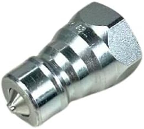 3/8" AG ISO 5675 Hydraulic Quick Connect Pioneer Style 3/8" NPT Thread, 1 set with orange dust caps included in Kuwait
