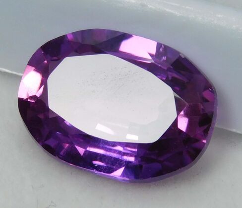 8.21 Ct CERTIFIED Natural Taaffeite Purple Oval Cut Ring Size Loose Gemstone in Kuwait