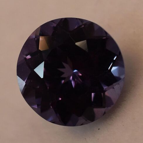 Natural Alexandrite Loose Gemstone Certified Round Shape 4.75 Ct Color Changing in Kuwait