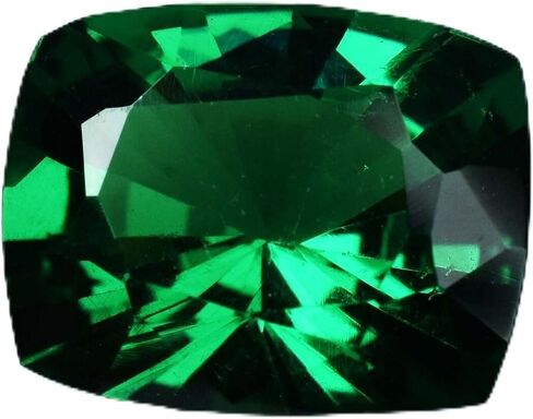 10 Ct NATURAL Garnet CUSHION Shape Green CERTIFIED Gemstone in Kuwait