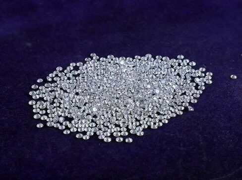 1 مللي متر CVD Diamond SI1 DEF اللون CVD/HPHT الأحجار الكريمة 100 قطعة مجموعة مختبر نمت فضفاضة in Kuwait