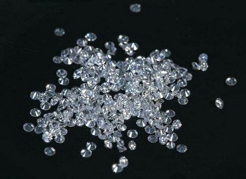 1 مللي متر CVD Diamond SI1 DEF اللون CVD/HPHT الأحجار الكريمة 100 قطعة مجموعة مختبر نمت فضفاضة in Kuwait