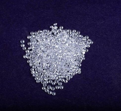 1 مللي متر CVD Diamond SI1 DEF اللون CVD/HPHT الأحجار الكريمة 100 قطعة مجموعة مختبر نمت فضفاضة in Kuwait