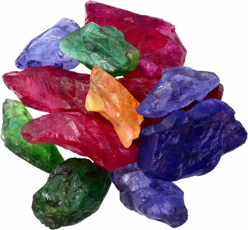 565 Ct Natural Mix Sapphire Rough Earth Mined CERTIFIED Loose Gems Uncut Rough in Kuwait