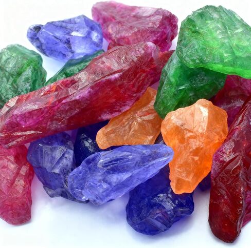 565 Ct Natural Mix Sapphire Rough Earth Mined CERTIFIED Loose Gems Uncut Rough in Kuwait