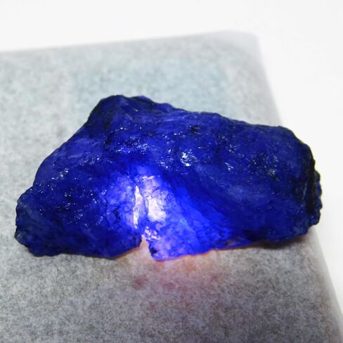 Natural Sapphire Blue Rough 85.60 Ct CERTIFIED Loose Gemstone Uncut Rough in Kuwait