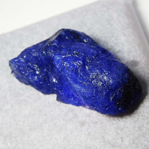 Natural Sapphire Blue Rough 85.60 Ct CERTIFIED Loose Gemstone Uncut Rough in Kuwait