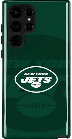 Skinit Pro Phone Case Compatible with Galaxy S22 Ultra - Officially Licensed NFL New York Jets Design in Saudi Arabia