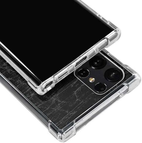 حافظة هاتف Skinit الشفافة متوافقة مع هاتف Galaxy S23 Ultra - تصميم شعار ثانوي أسود مرخص رسميًا من NBA New York Knicks in Kuwait