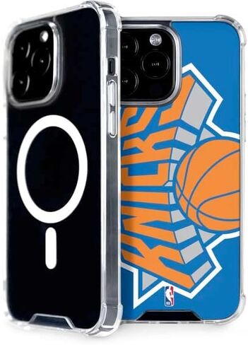 Skinit Phone Case Compatible with MagSafe iPhone 14 Pro Max - Officially Licensed NBA New York Knicks Large Logo Design in Kuwait