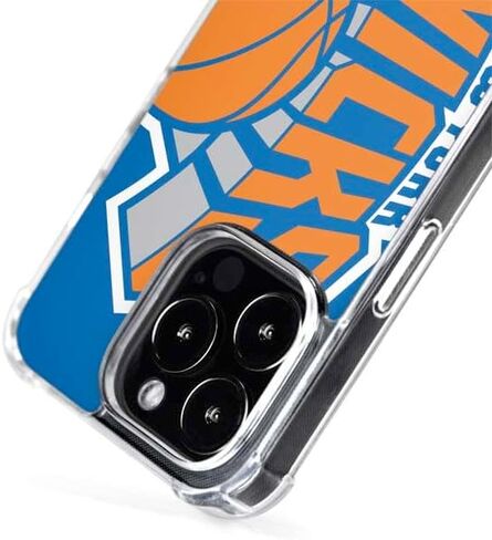 Skinit Phone Case Compatible with MagSafe iPhone 14 Pro Max - Officially Licensed NBA New York Knicks Large Logo Design in Kuwait