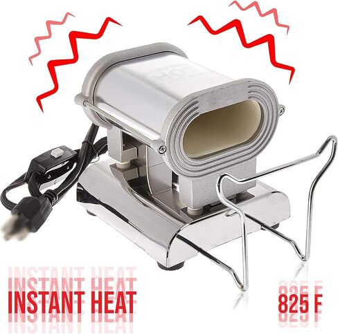 Mini Annealing Furnace, Desktop Glass Beads Rods Preheating Furnace with Blowtorch, Glass Annealing Machine, Ceramic Thermal Stove, Beadmaking Glass Rod Warmer for Industrial Use in Saudi Arabia