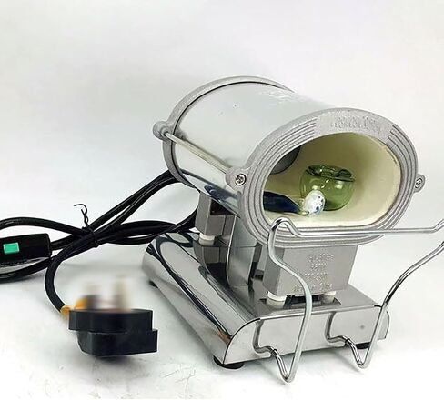 Mini Glass Annealing Furnace, Ceramic Thermal Stove with Blowtorch, Glass Beads Rods Preheating Furnace, Small Glass Bottles Jars Annealing Treatment Machine,for Industrial Use in Saudi Arabia