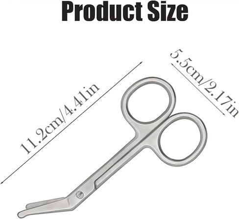 1 Pieces Hair cutting Scissors, 4.4 inches Stainless Steel Scissors for Hairdressing Home shears in Kuwait