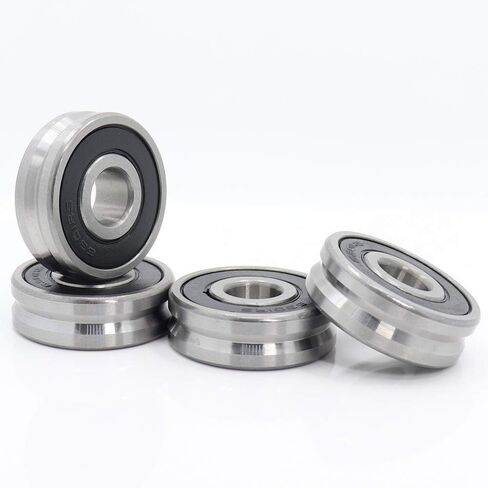 V123712 V Groove Sealed Ball Bearing 12x37x12mm Pulley Wheel Bearings V4/1 Guide Track Rlooer in Kuwait