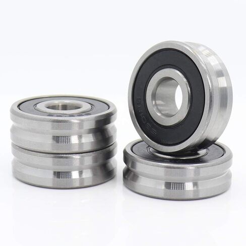 V123712 V Groove Sealed Ball Bearing 12x37x12mm Pulley Wheel Bearings V4/1 Guide Track Rlooer in Kuwait