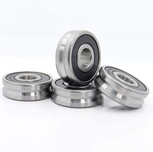 V123712 V Groove Sealed Ball Bearing 12x37x12mm Pulley Wheel Bearings V4/1 Guide Track Rlooer in Kuwait