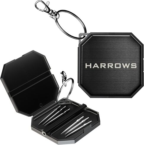 Harrows Premium Quick Point Tool – Durable & Ergonomic Dart Tip Removal & Replacement Tool with Built-in Storage for Spare Steel Points in Kuwait