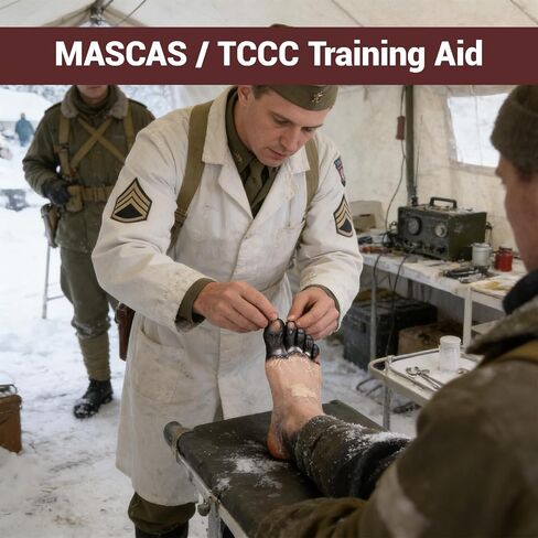نموذج اصبع القدم، مدرب عرض فروست بايت للمساعدة في تدريب MASCAS وTCCC، ممارسة التدريب الطبي والتدريس، 4 درجات in Kuwait
