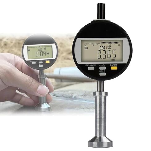 Surface Roughness Tester, Portable Surface Roughness Gauge with LED Display, Measuring Range 0-6.5 mm, ±0.003mm Measurement Accuracy, for Shot Blasting, Sandblasting and Printing in Kuwait