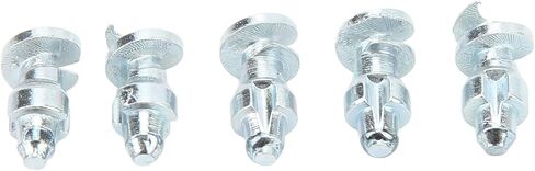 50PCS Tire Thread Studs, Tungsten Steel and Aluminum, 7.9x15.1mm Silver Screws - Anti Slip Performance, Durable Design, For Loader and Motorcycle Tires in Kuwait