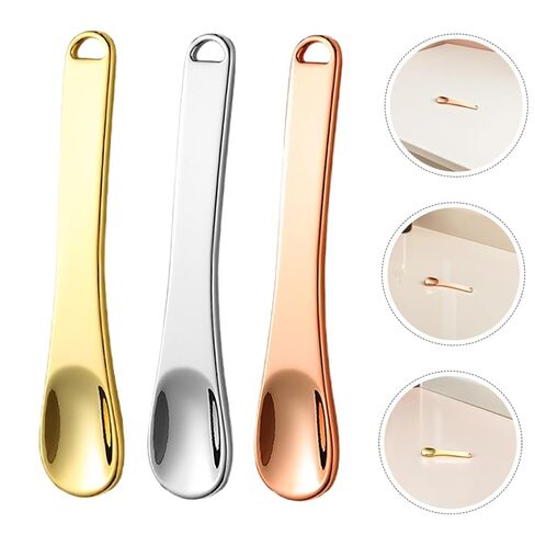 LIFKOME 6pcs Metal Eye Cream Spatula Zinc Alloy Face Spoon Tools for Skincare Face Masks Creams and Moisturizers Stylish Colors for Gentle Application and Product Purity in Kuwait