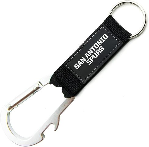 San Antonio Spurs Carabiner Keychain - Wordmark in Kuwait