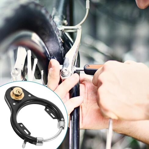 ibasenice Bike Lock Portable Bicycle Security Lock Cable for Bike E- Motorcycle Cycling Outdoor Travel 6.29 X 5.51 X 0.78 in 1 Set with Accessories in Kuwait