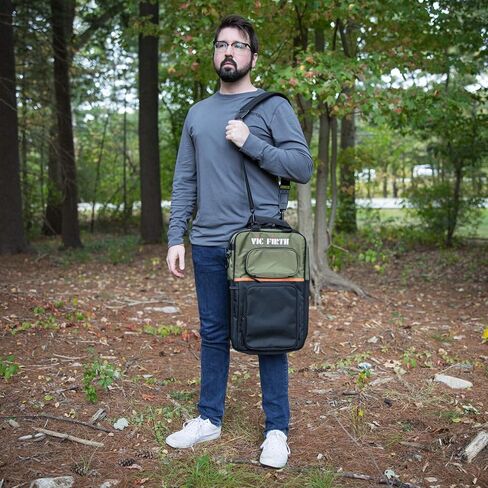 Vic Firth Professional Tech Backpack - Green/Black in Kuwait