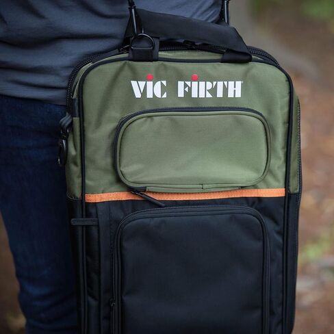 Vic Firth Professional Tech Backpack - Green/Black in Kuwait