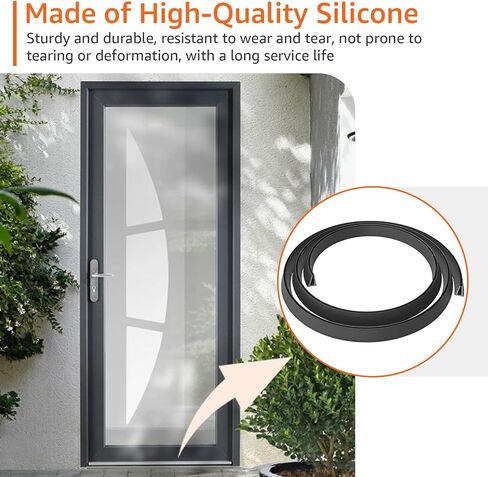 بديل لباب Larson & Pella Storm Door Sweep، CH9030501 Storm Door Sweep متوافق مع أبواب Larson & Pella المصنوعة من الفينيل والمعدن (قطعتان) in Kuwait