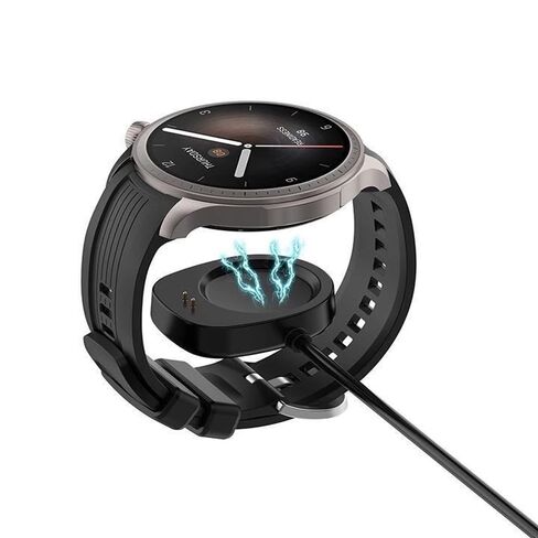 سلك شحن بديل لكابل الشاحن المغناطيسي لحزام Amazfit Helio، Balance 2، Balance، T-Rex3، T-Rex3-PRO، T-Rex-Ultra2، Active-Max، Active3-Premium in Kuwait