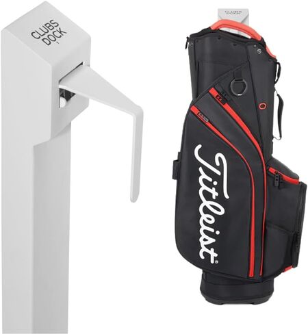 Wall Mount Golf Bag Stand for Storage, Golf Storage Organizer for Garage, Club Dock for Golfing Bag - Regular in Kuwait