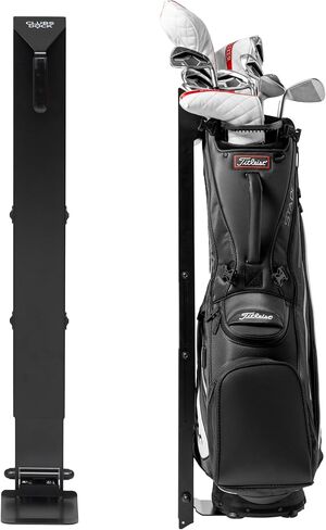 Wall Mount PRO Golf Bag Stand for Storage, Golf Storage Organizer for Garage, Club Dock for Golfing Bag in Kuwait