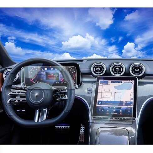 2025 2026 Mercedes Benz EQB GLB GLA CLA250 Screen Protector for 2020-2023 2026 Mercedes CLA GLB CLA250 2022-2024 Benz EQB 10.25 Inch TouchScreen Tempered Glass 2023 Mercedes Accessories-2p in Kuwait