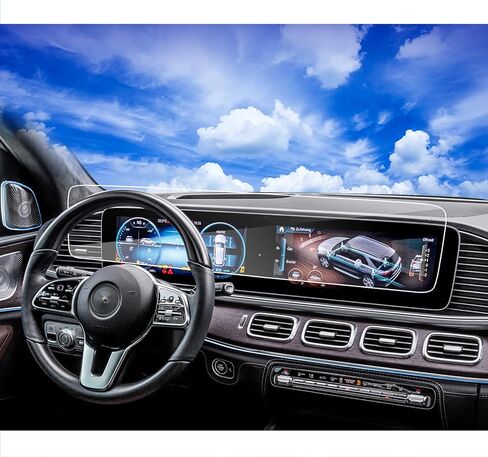2025 2026 Mercedes Benz EQB GLB GLA CLA250 Screen Protector for 2020-2023 2026 Mercedes CLA GLB CLA250 2022-2024 Benz EQB 10.25 Inch TouchScreen Tempered Glass 2023 Mercedes Accessories-2p in Kuwait