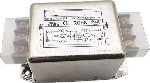 مرشح الطاقة CW4E-40A-S 6A 10A 20A 30ACW4L2-20A-T تنقية على مرحلتين مضاد للتدخل (CW4EL2-10A -SR 10A كتلة طرفية) in Kuwait