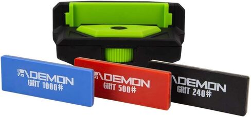 طقم ضبط أدوات التزلج والتزحلق على الجليد من Demon Charger مع مكواة، وحزمة شمع ممتازة، ومجموعة فرشاة، ومنظف أساسي، ومريلة، وموالف حافة التزلج على الجليد Elite X مع أداة متعددة الحواف مع 3 ملفات ماسية in Kuwait