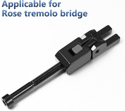 6pcs Double Locking Guitar Saddles, Black Metal String Bridge Saddles for Tremolo Systems in Kuwait
