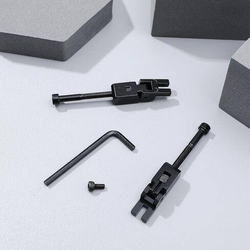 6pcs Double Locking Guitar Saddles, Black Metal String Bridge Saddles for Tremolo Systems in Kuwait