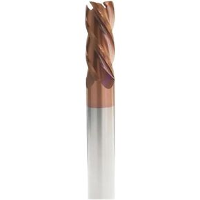 Thread milling Cutter 4 Flute Milling Cutter 2 4 6 8 10 12mm Left Hand Down Cutter Carbide Spiral End Mill for Stainless CNC Router Bit Tungsten Steel(6XD6X50LX4F) in Kuwait