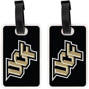 Desert Cactus University of Central Florida Luggage Tag – Official UCF Knights 2 Pack Travel ID Label for Suitcases, Bags, and Carry-Ons (2-Pack Acrylic Luggage Tag A) in Kuwait