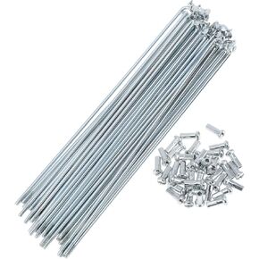 36 Set 13G Bicycle Spokes 171mm Bike Wheel Spokes Galvanized Carbon Steel Silver Tone in Kuwait