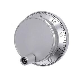 1Pcs Handwheel Pulser 60mm Pulse 100 5V 4Pin 6Pins Manual Pulse Generator | 60mm 6Pin 5V 100PPR in Saudi Arabia